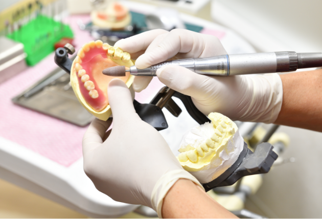 保険診療内の入れ歯製作の流れ